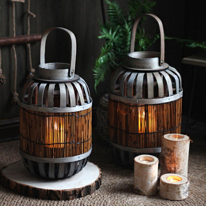 Rustic Lantern Bowlift