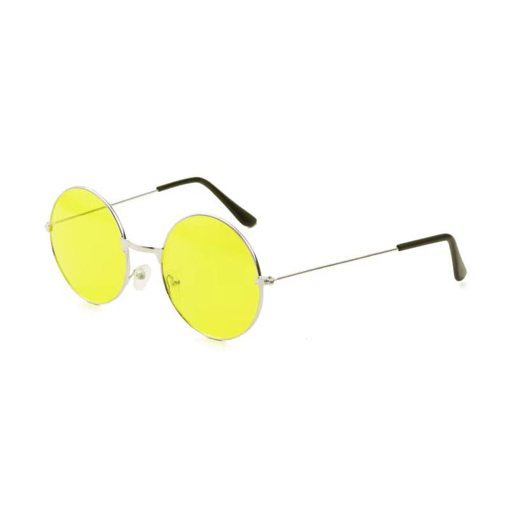 Retro Round Lens Sunglasses Bowlift