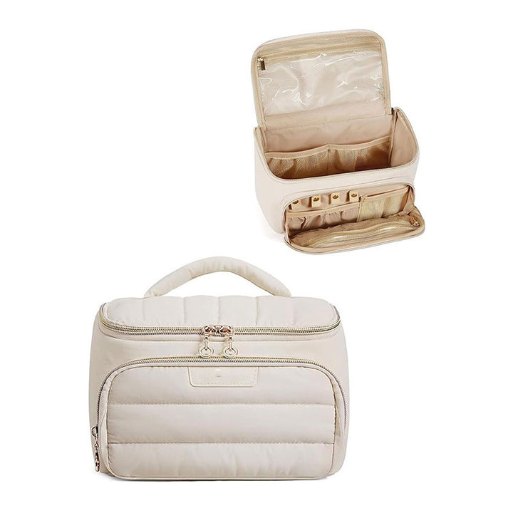 Multifunctional Cosmetic Organizer Bag with Removable Hanging System Bowlift