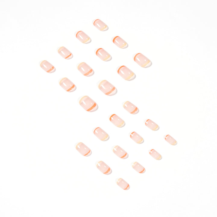 Elegant Nail Art with Bright Tips Bowlift