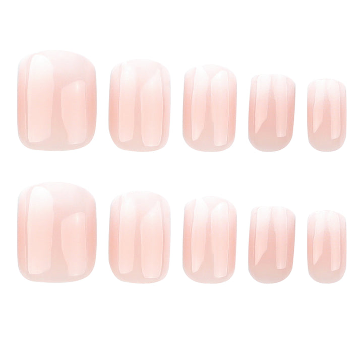 Artful Nail Art in Elegant Ombre Style Bowlift