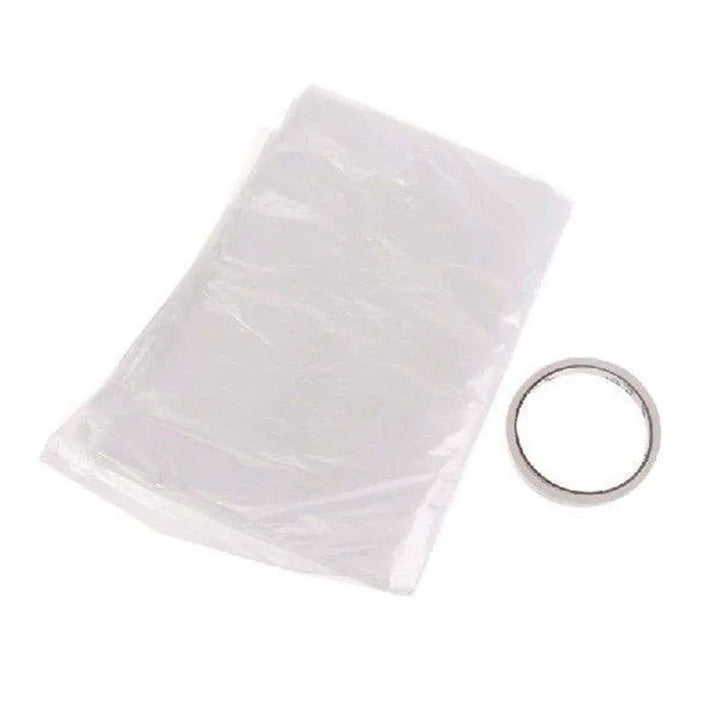 Unisex one size slanted air outlet deflector for wall-mounted split units with adhesive joint and flexible plate Bowlift