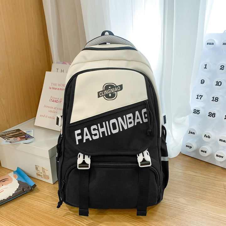 Fashionable Multi-Compartment Backpack
