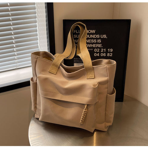 Multi-Pocket Utility Tote Bag Bowlift