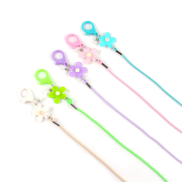 Flower Charm Eyewear Retainer Bowlift