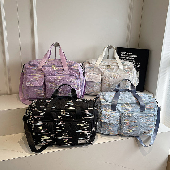 Fashionable Sport Duffel Bag With Versatile Compartments Bowlift