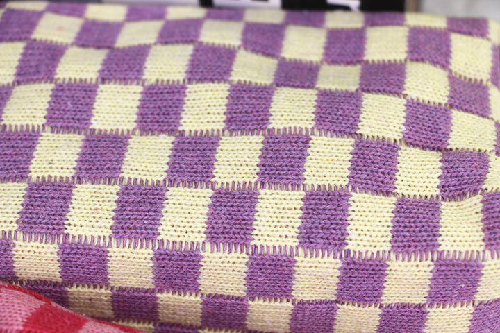 Knit Throw Blanket Bowlift