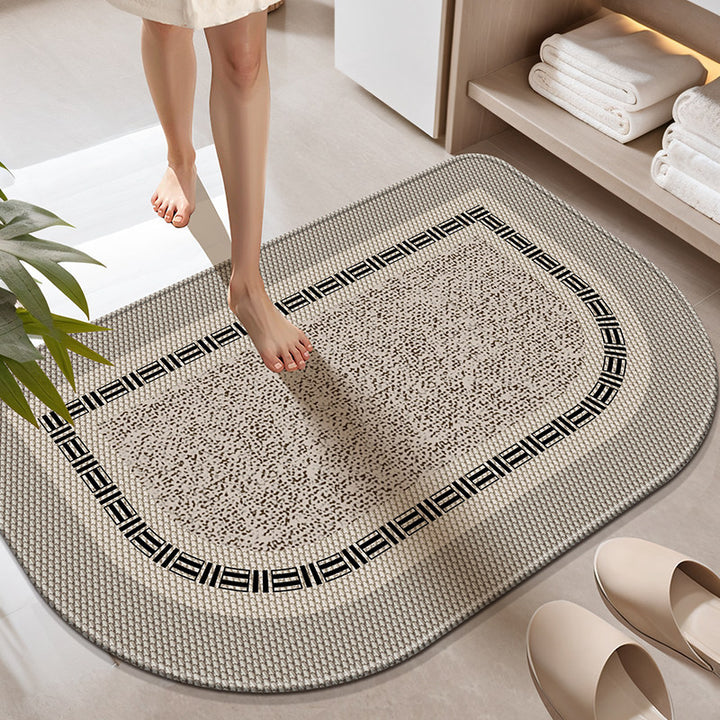 Plush Bath Mat Bowlift