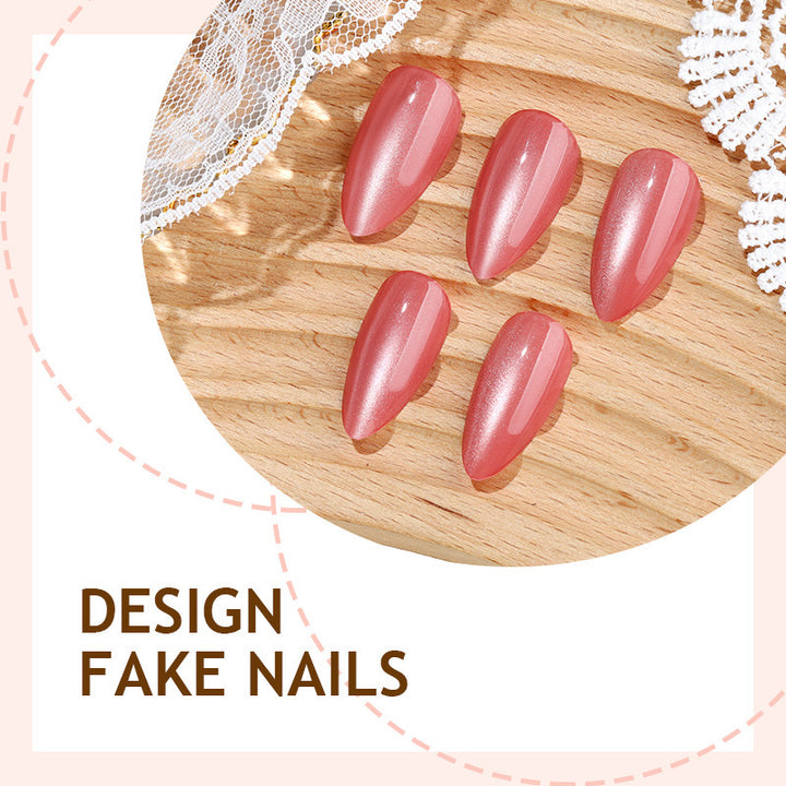 High-quality artificial nail set with shimmering finish Bowlift