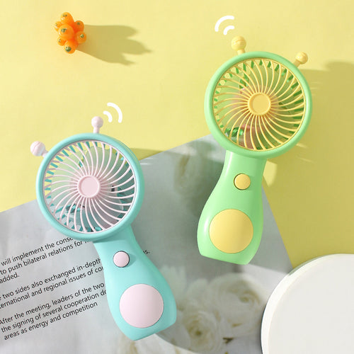 Women's portable hand fan with ergonomic design and quiet fan speeds Bowlift