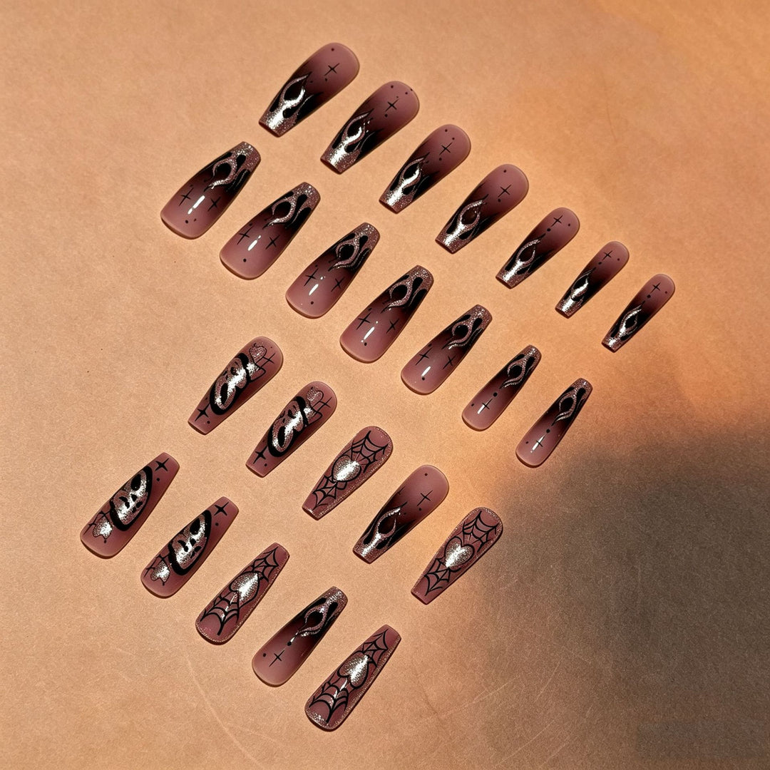 Gothic Themed Nail Art Tips Bowlift