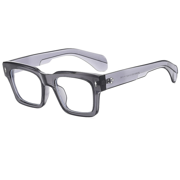 Ladies Square Sunglasses with Luxurious Frame and Protective UV Filter Bowlift