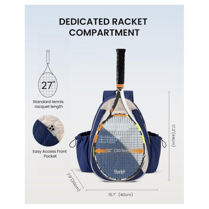 Versatile Tennis Backpack Bowlift