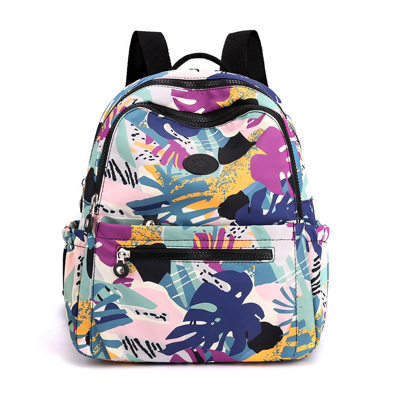 stylish backpack with fashionable floral pattern Bowlift