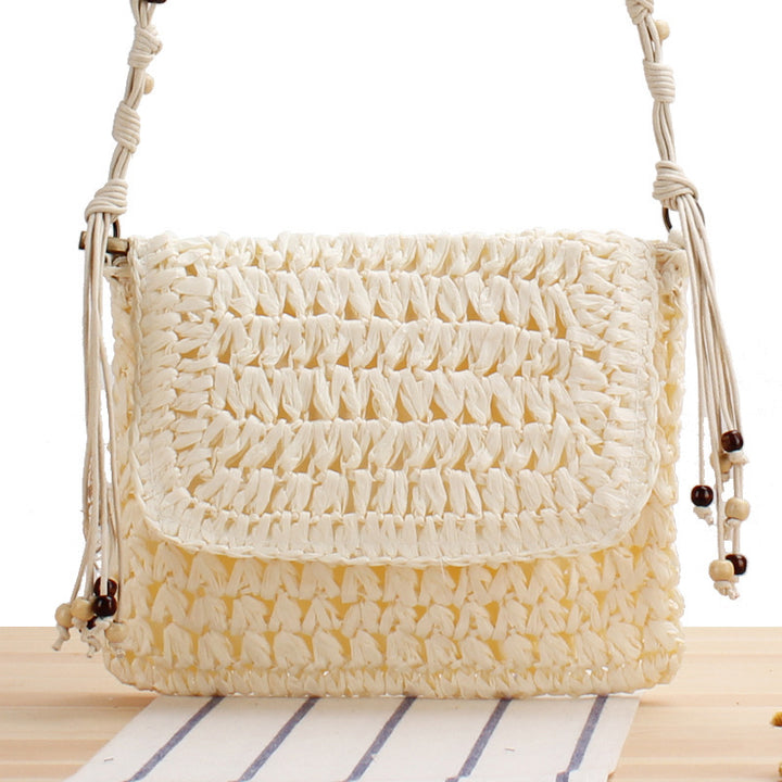 Handbag made of high-quality woven natural material Bowlift