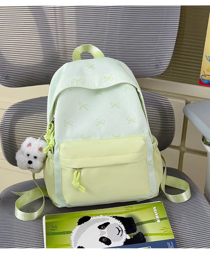 Whimsical Pattern Casual School Backpack Bowlift