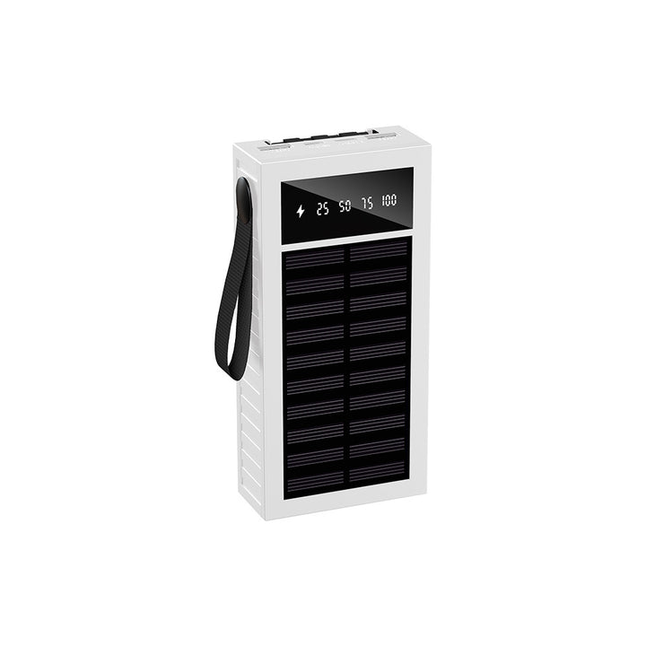 Portable Solar Power Bank with Multifunctional Charging Indicator Bowlift