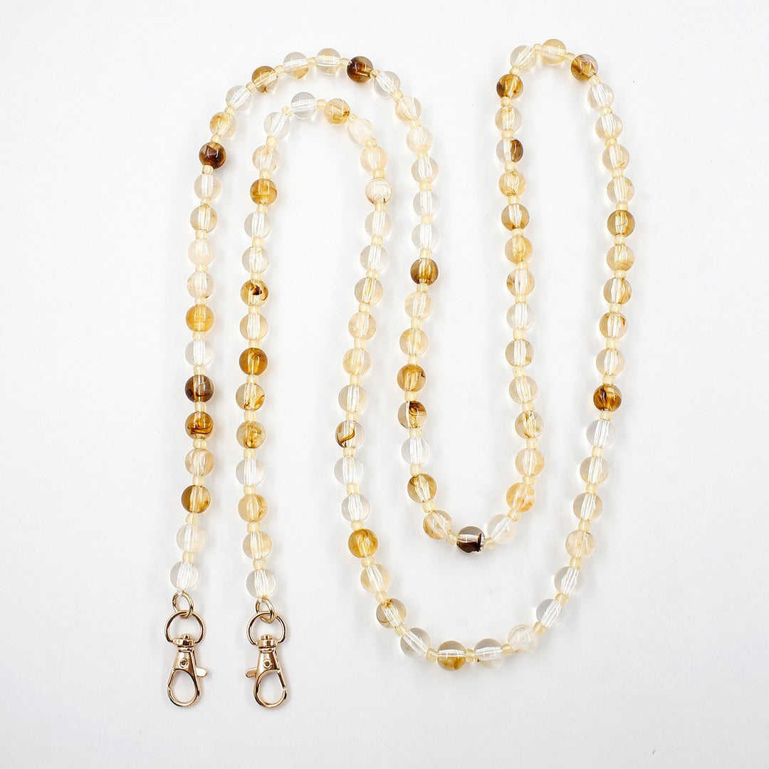 Elegant Pearl and Chain Necklace Bowlift