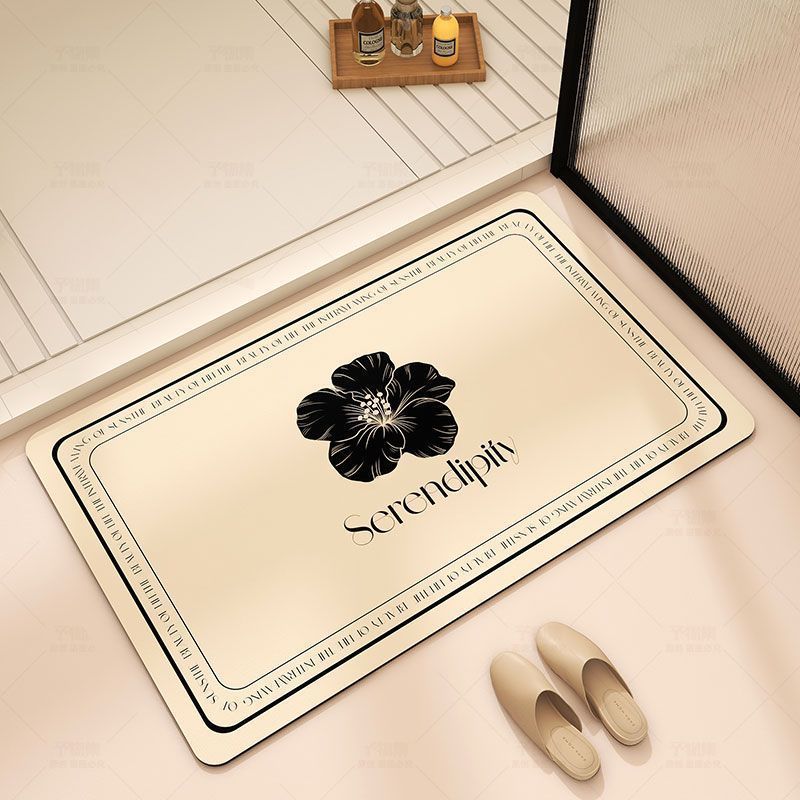 Inspirational Quote Bathroom Mat Bowlift