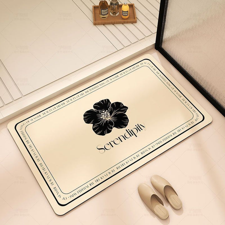 Inspirational Quote Bathroom Mat Bowlift
