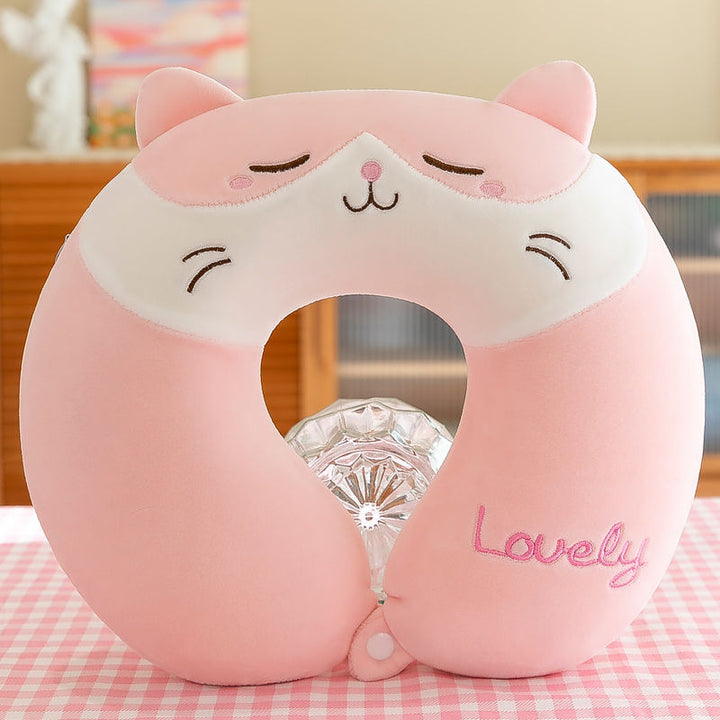 Women's Comfortable Neck Pillow with Funny Design Bowlift