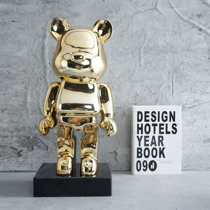 Artistic Bear Figurine