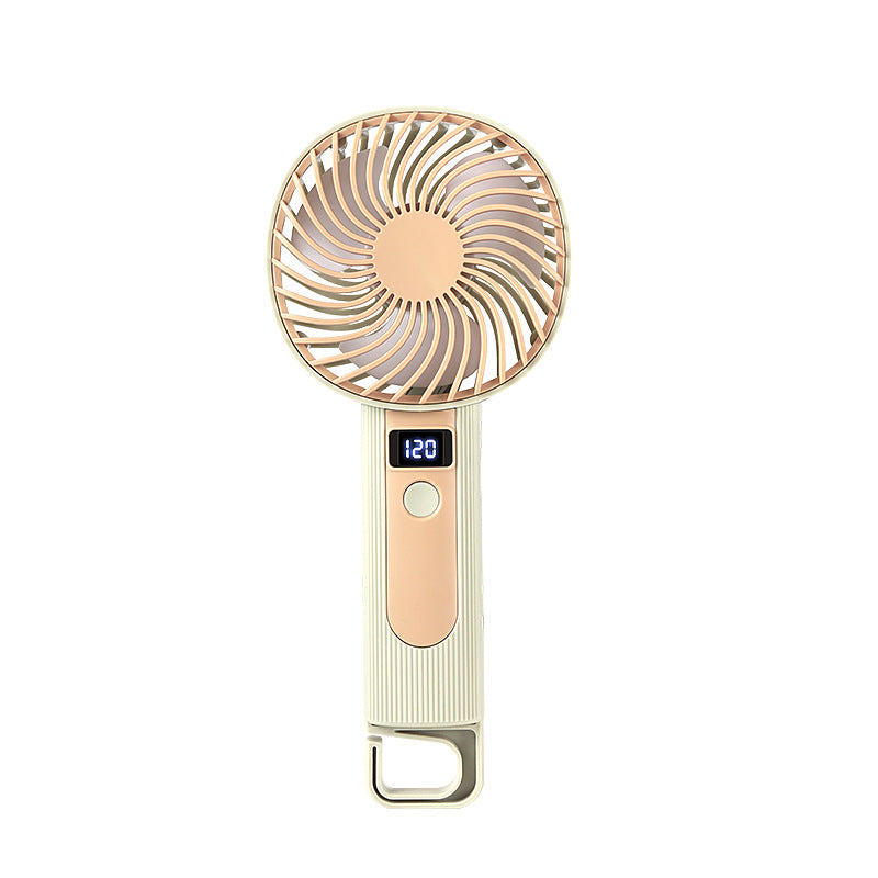 Women's Portable High-Performance Fan with LED Display Bowlift