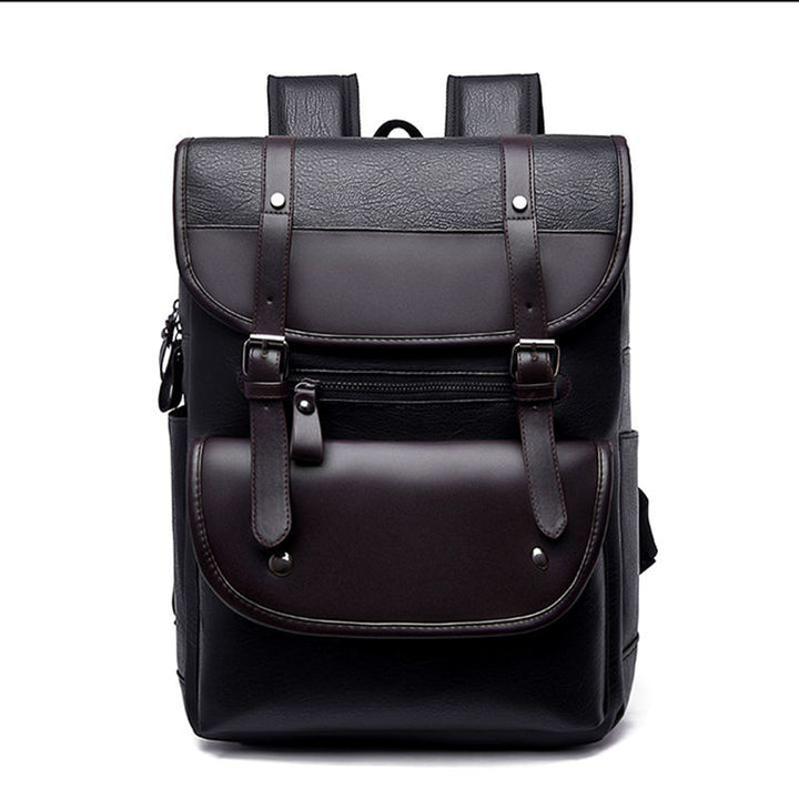 Backpack made of high-quality synthetic leather with multifunctional compartment system Bowlift