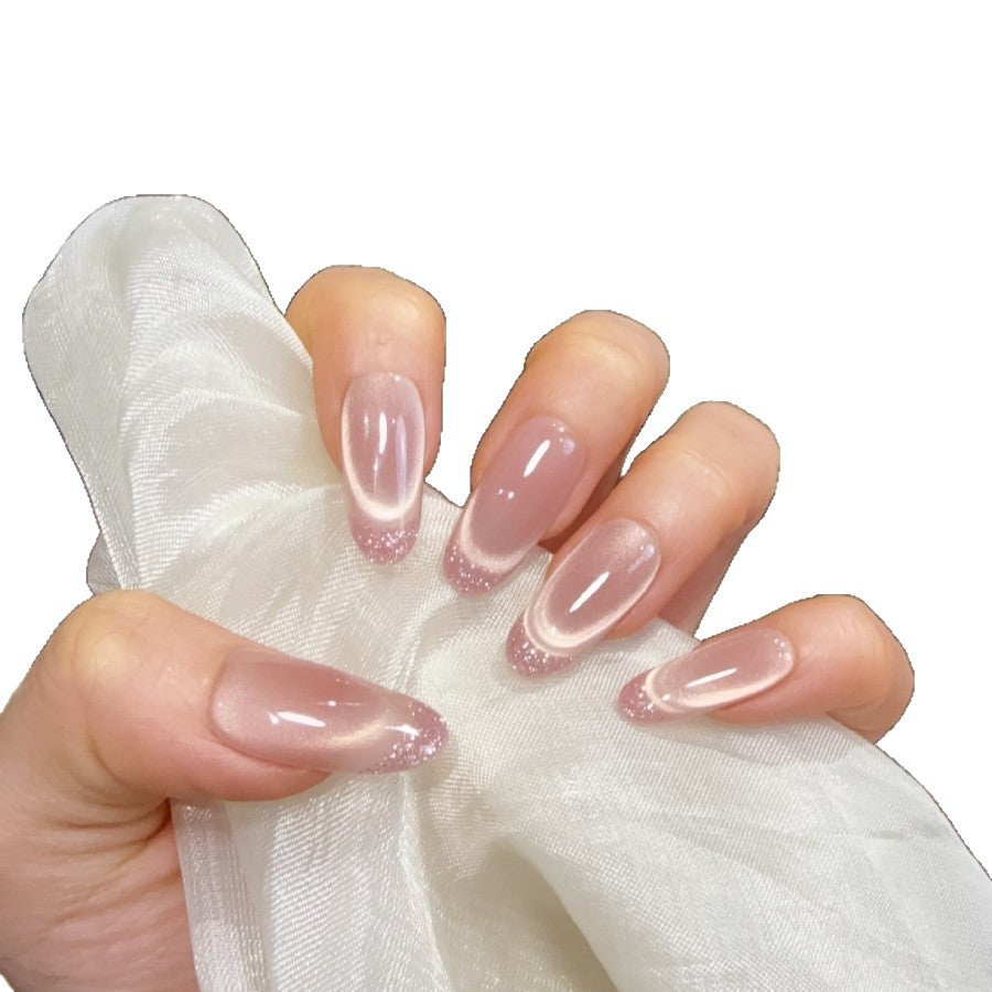Elegant Gradient Press-On Nails Bowlift