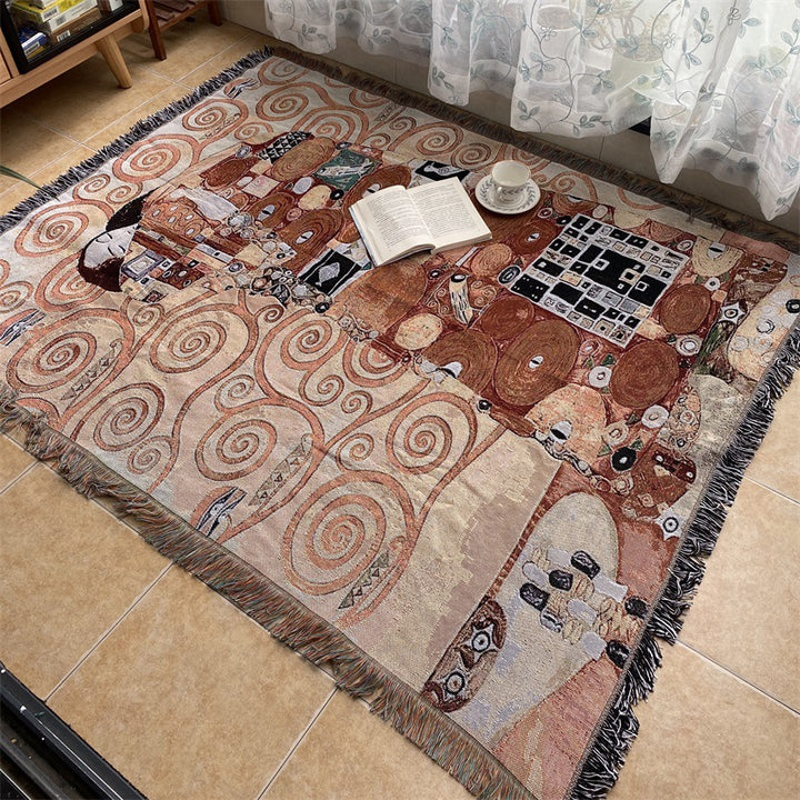 Decorative Artistic Tapestry Throw Blanket