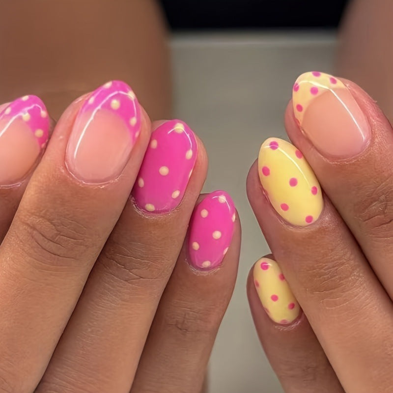 Polka Dot Nail Art Set Bowlift