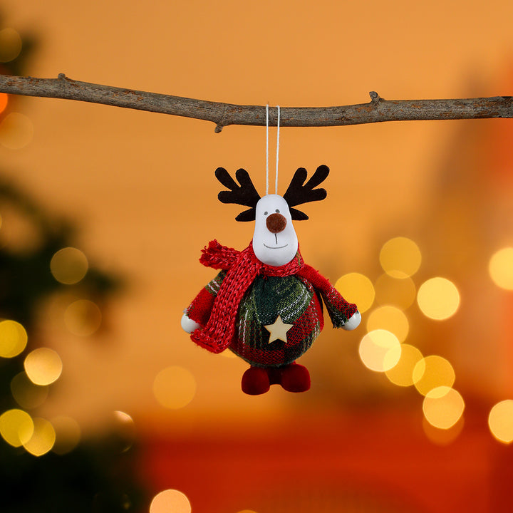 Decorative Hanging Santa Figurine Bowlift