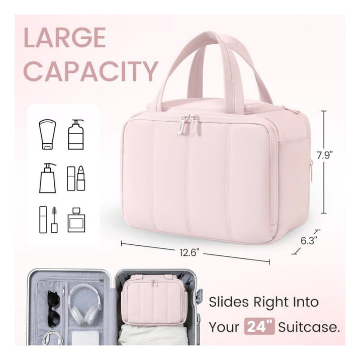 Elegant Cosmetic Organizer Bag Bowlift