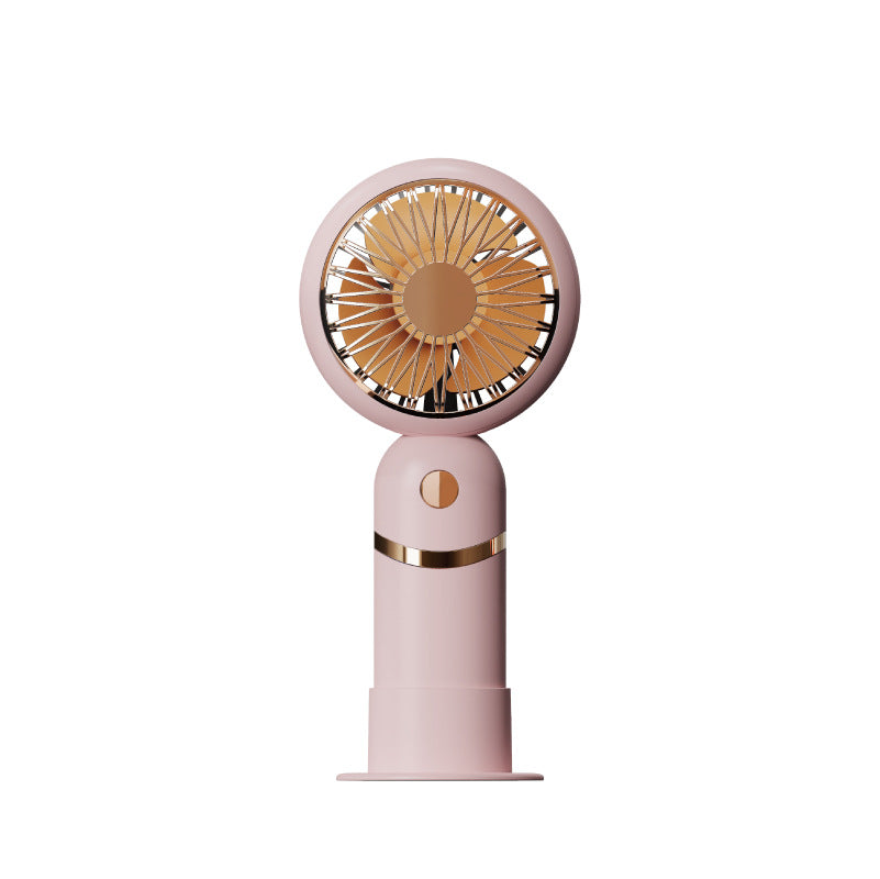 Ladies Portable Mini Hand Fan with Innovative Design Bowlift