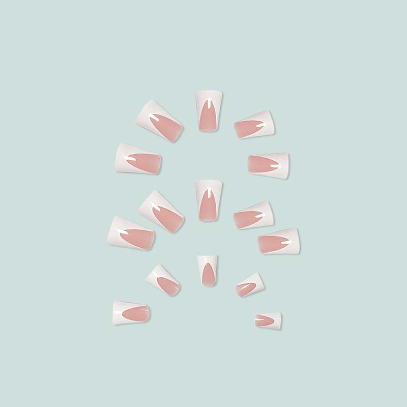 Exquisite artificial nails with modern geometric design Bowlift