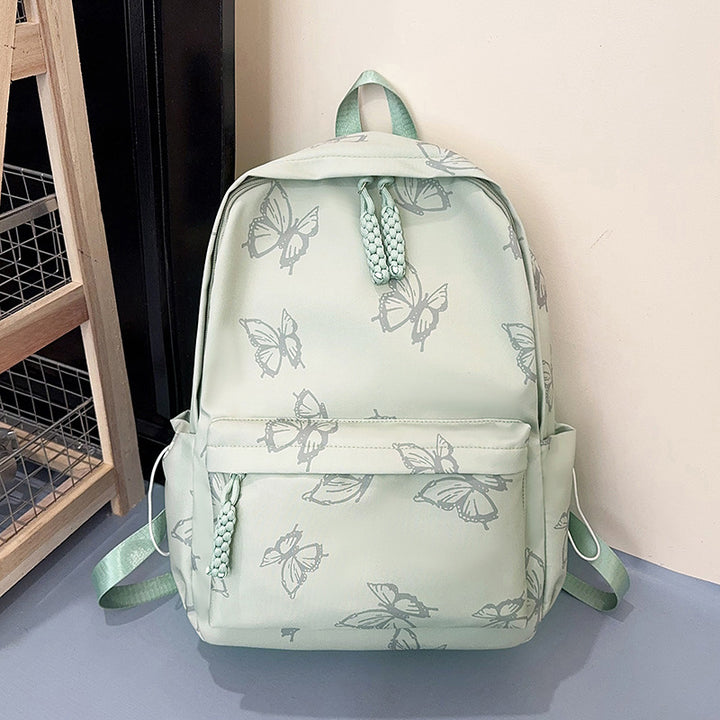 Backpack with Playful Butterfly Design Bowlift