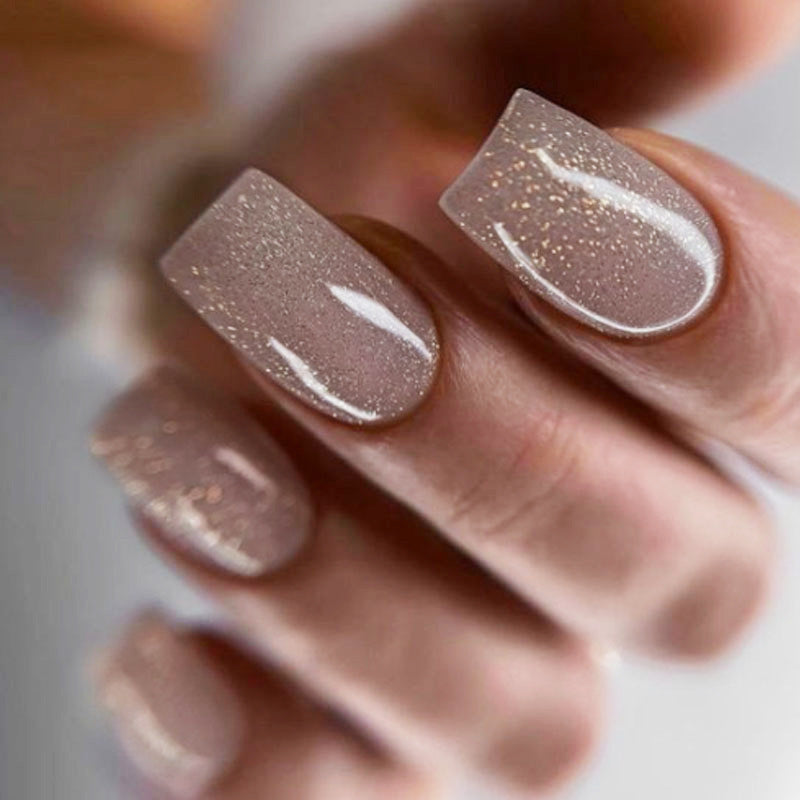Glitter Infused Press-On Nail Set Bowlift