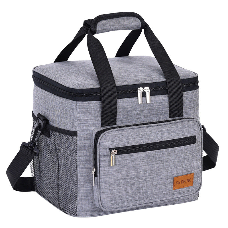 Cooler Bag with Practical Fan Design and Sturdy Carry Handles Bowlift