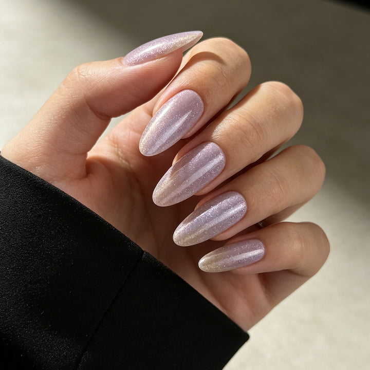 Sparkling Ombre Stiletto Press-On Nails Bowlift