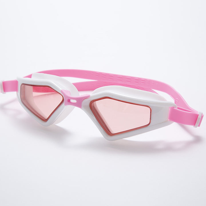 Women's High-Performance Competitive Swim Goggles Bowlift
