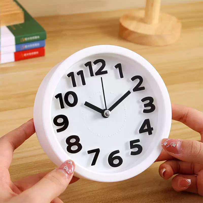 Modern Table Clock In Minimalist Design Bowlift