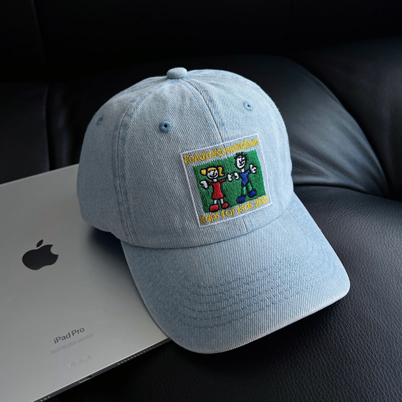 Vintage Graphic Denim Cap