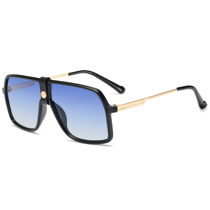 Women Oversized Sunglasses with Fashionable Frame and Bowlift Sunglasses Lenses
