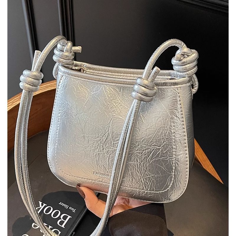 Knotted Handle Top-Handle Handbag Bowlift
