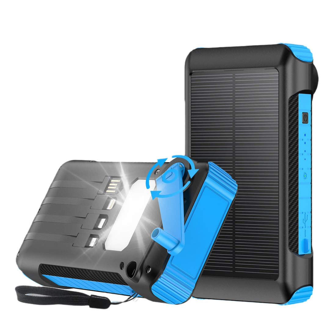 Solar-powered Power Bank by Bowlift