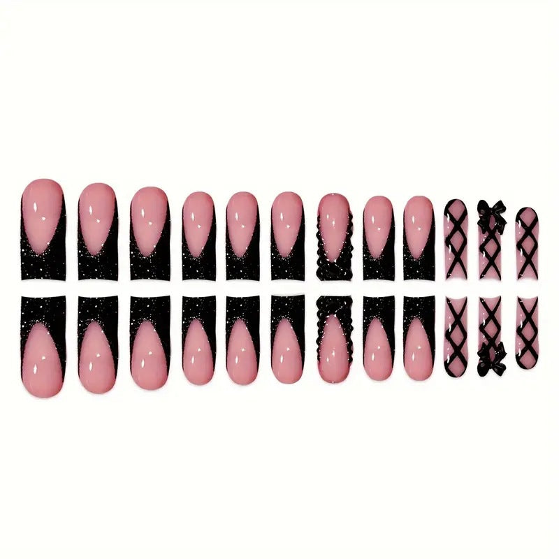 Glamorous 3D Nail Art Extensions Bowlift