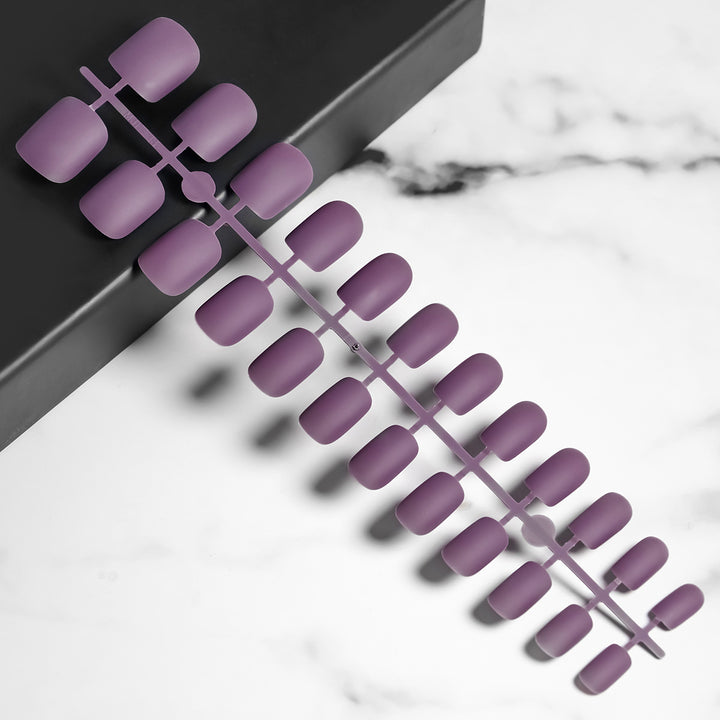 Matte Finish Press-On Nail Tips Bowlift