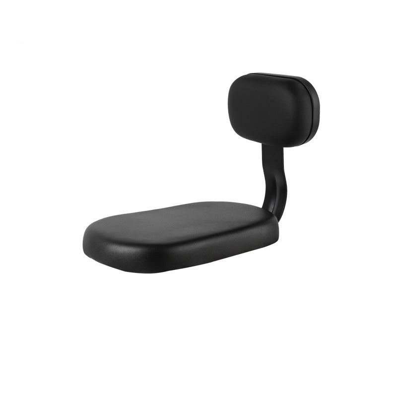 padded adjustable motorcycle passenger backrest and foldable footrest stool Bowlift