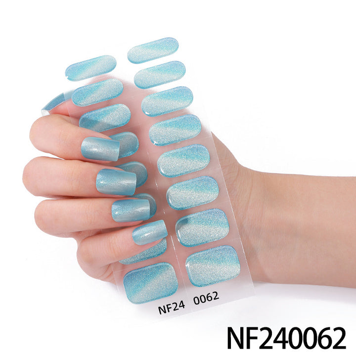 Sparkling Glossy Nail Wraps