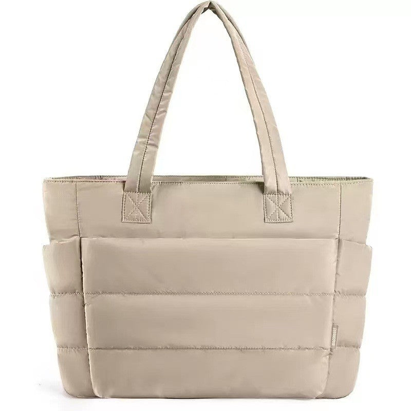 Padded Multifunctional Handbag Bowlift